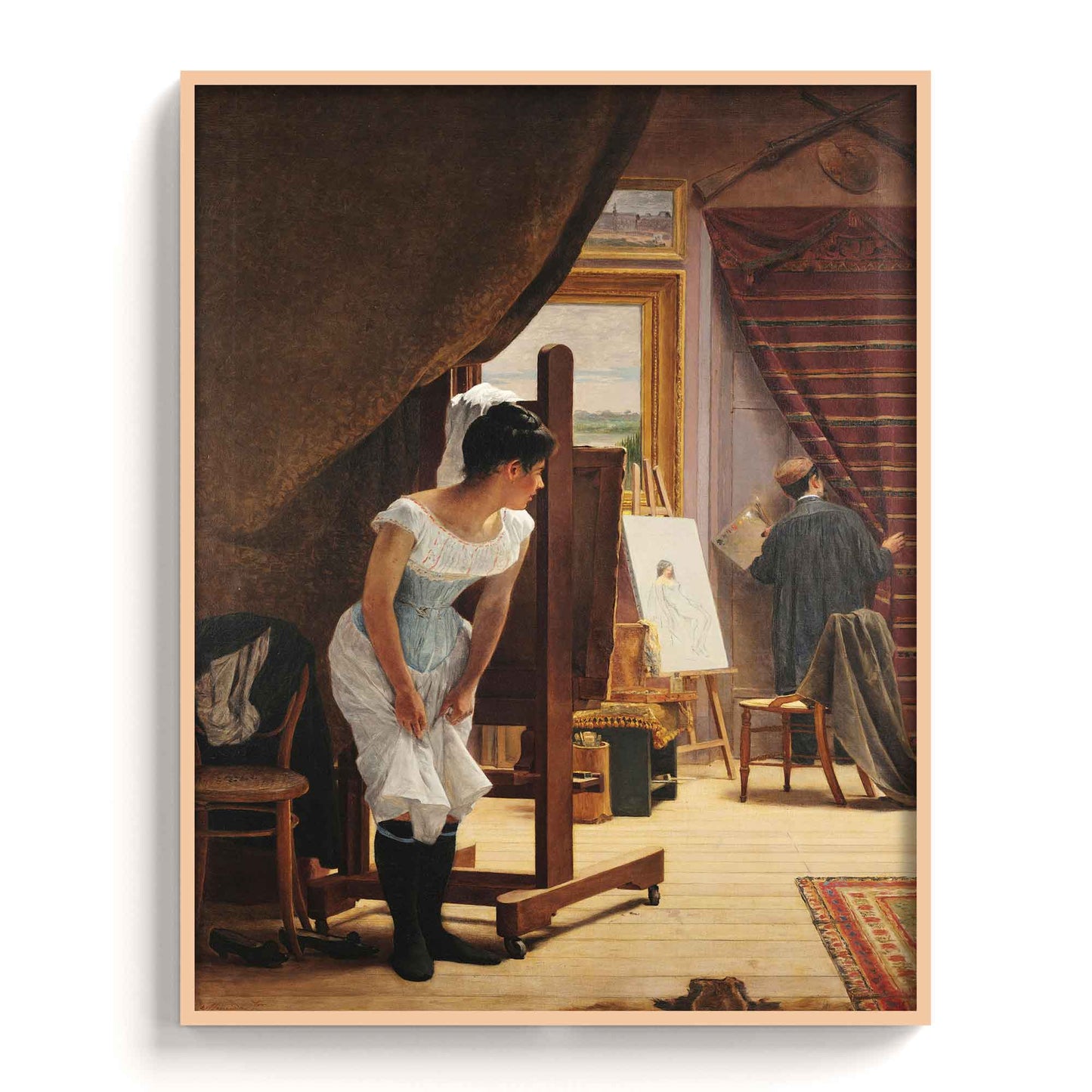 Almeida Junior - O Importuno, 1898 - The Manify