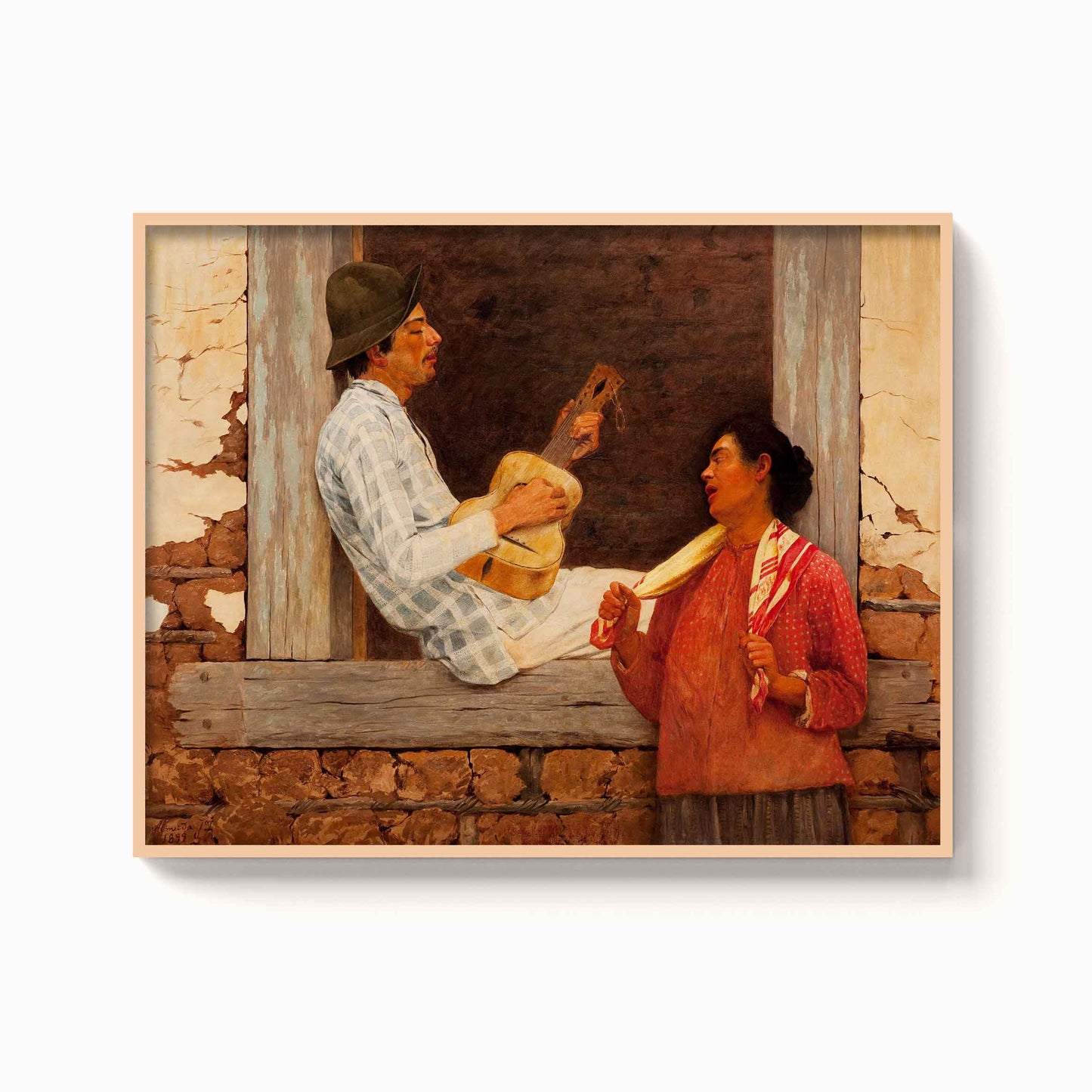 Almeida Junior - O Violeiro, 1899 - The Manify