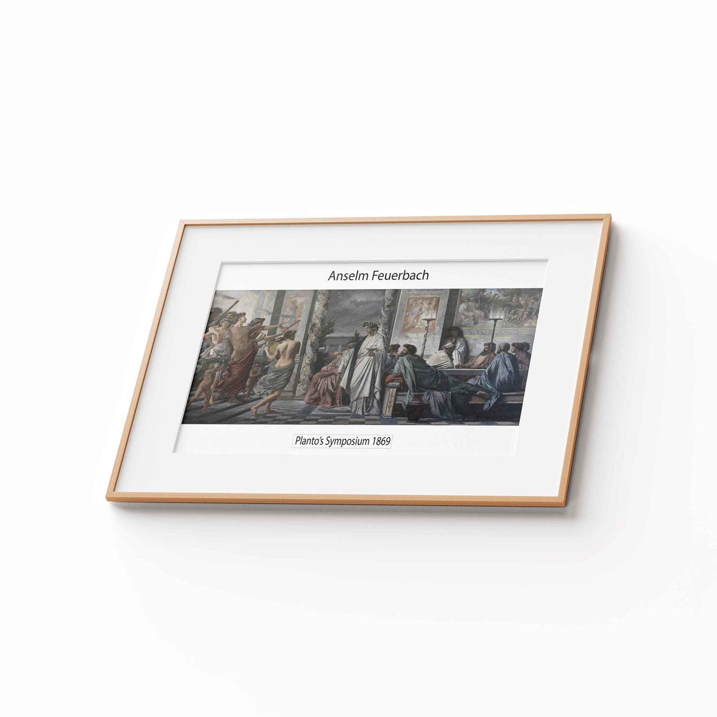 Anselm Feuerbach – Plato's symposium, 1869 - The Manify