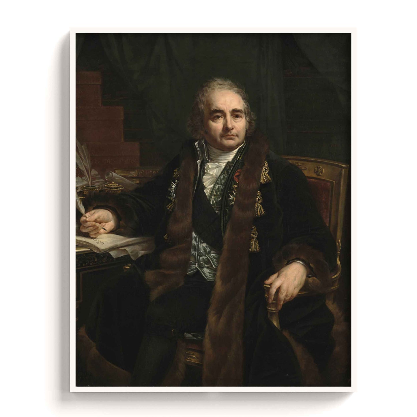 Antoine-Jean Gros - Count Jean-Antoine Chaptal, 1824 - The Manify