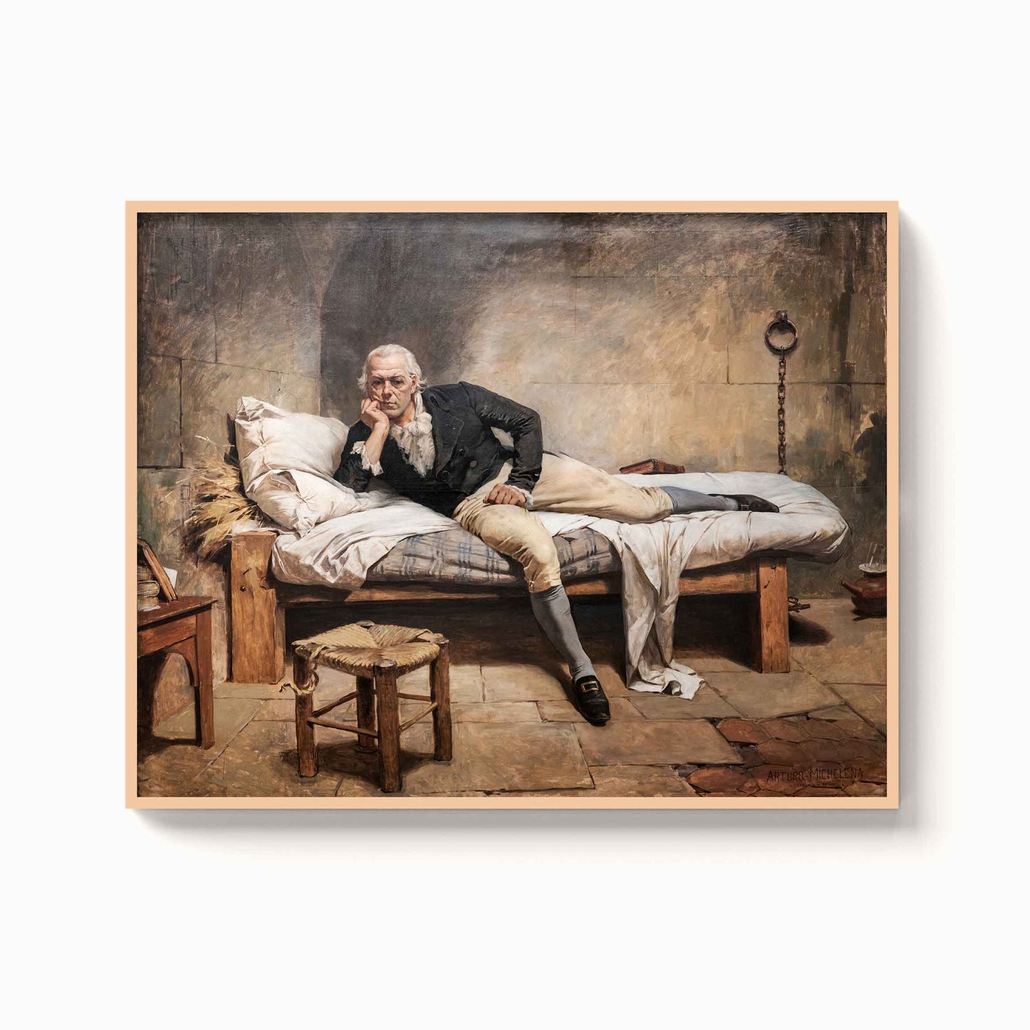 Arturo Michelena – Miranda en La Carraca, 1896 - The Manify