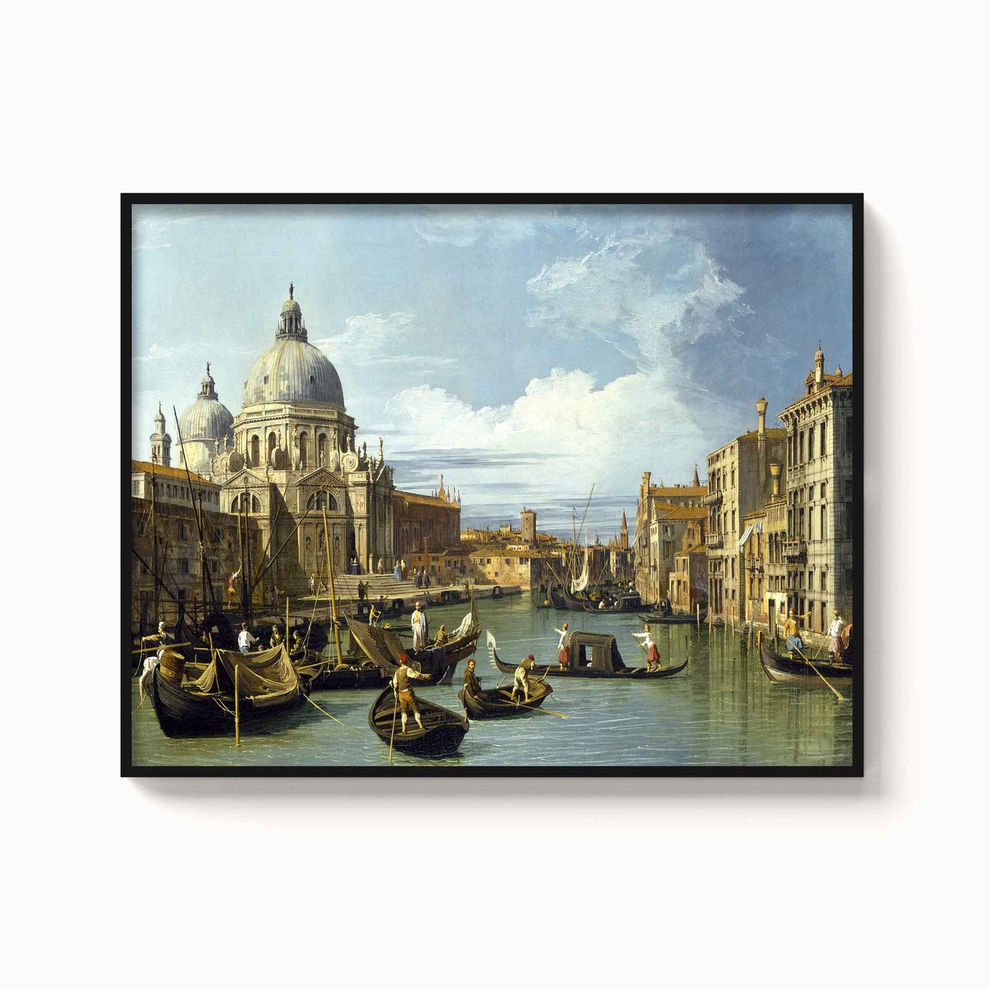 Canaletto – The entrance to the Grand Canal, c. 1730 - The Manify