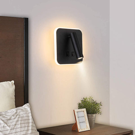 LED Bedside Lights Indoor Hotel Wall Lamp The Manify