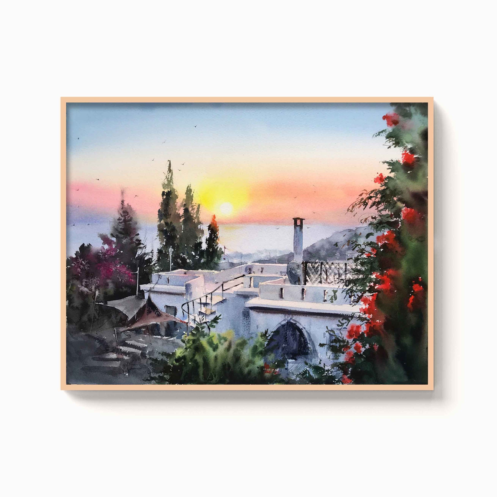 View of Sunset from the street - The Manify