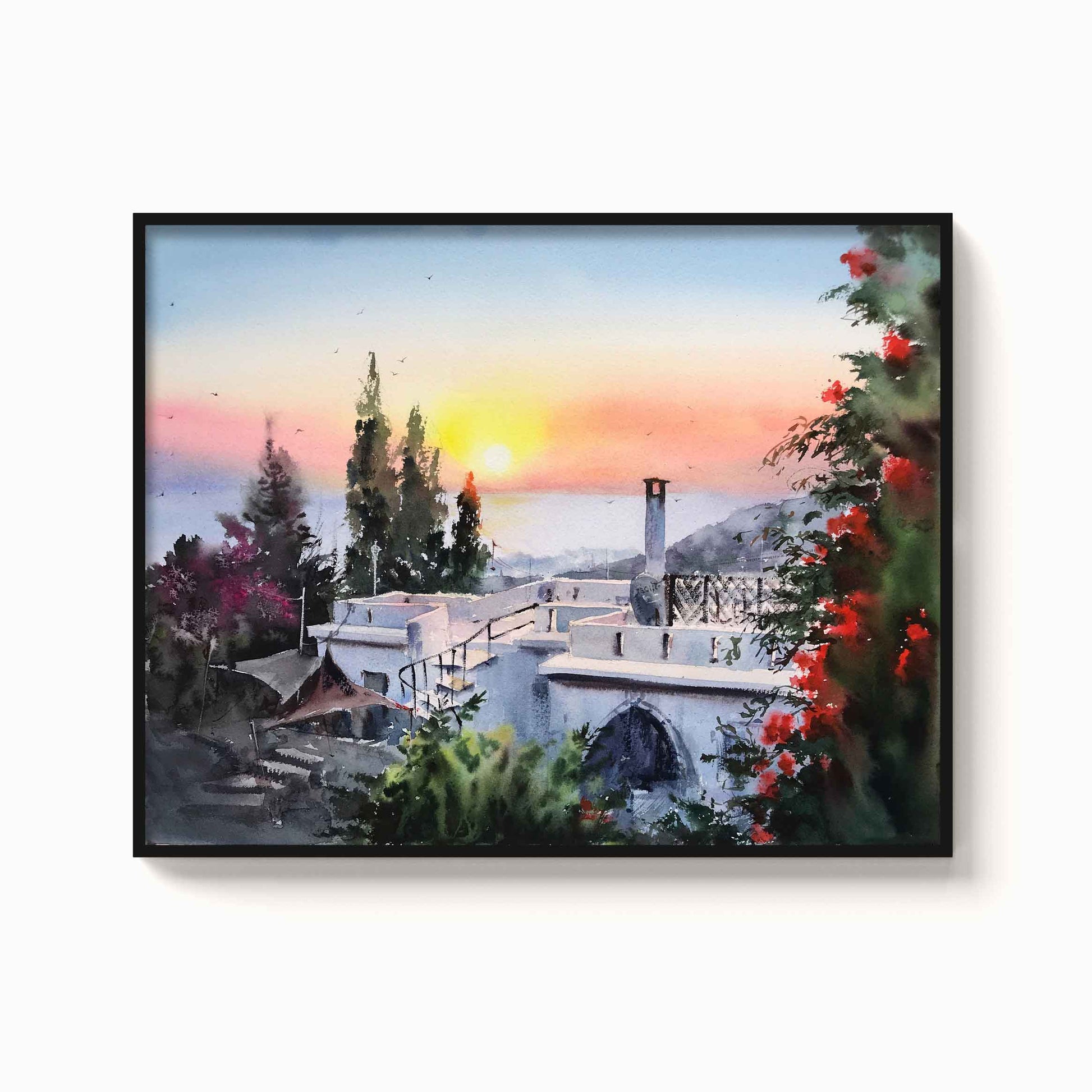 View of Sunset from the street - The Manify