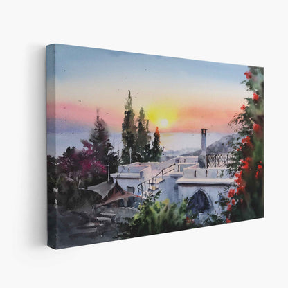 View of Sunset from the street - The Manify