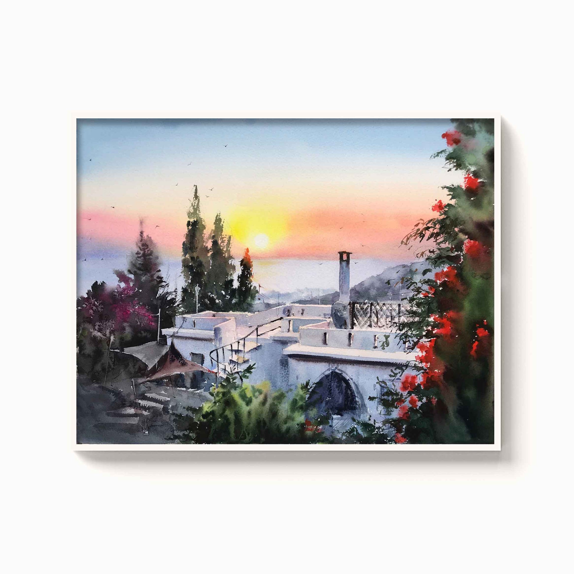 View of Sunset from the street - The Manify