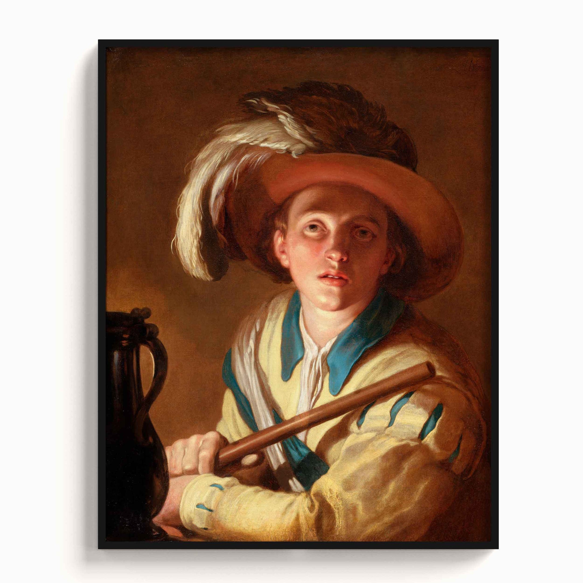 Abraham Bloemaert - The Flute Player, 1621 - The Manify