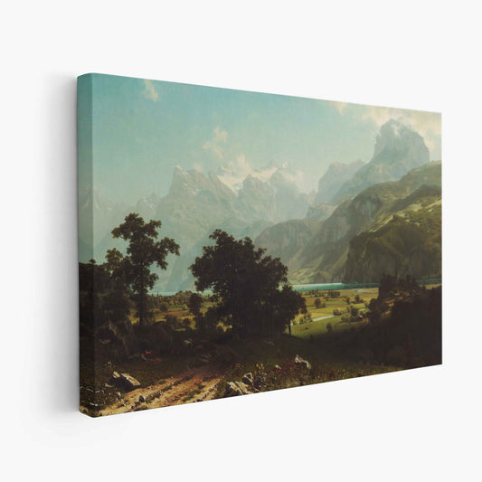 Albert Bierstadt – Lake Lucerne, 1858 - The Manify