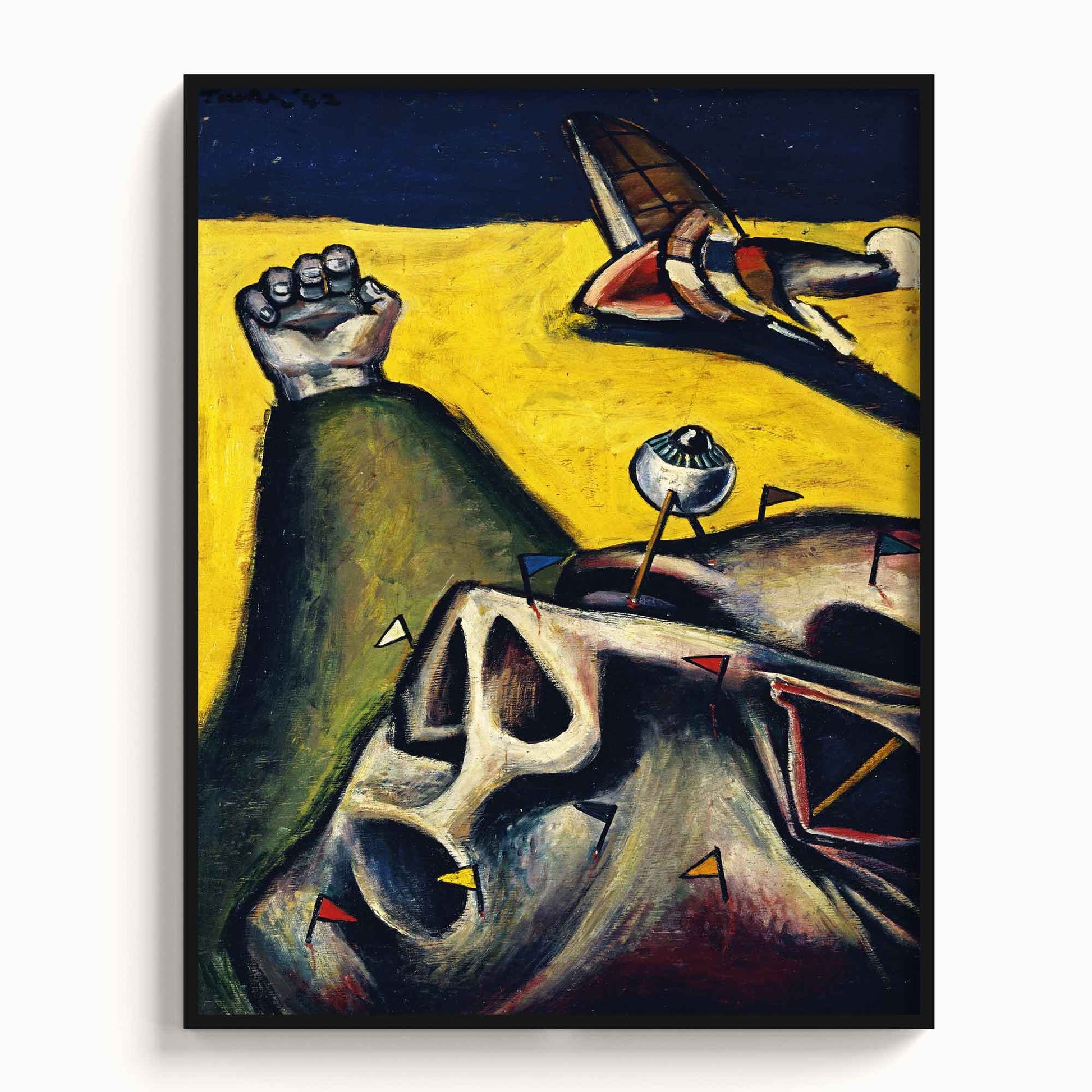 Albert Tucker – Death of an aviator, 1942 - The Manify