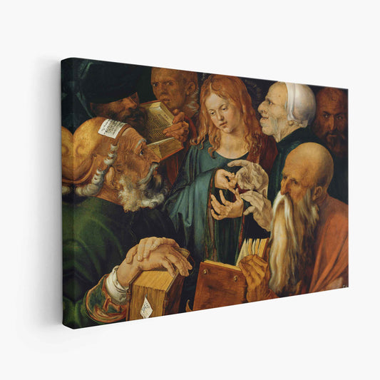 Albrecht Dürer - Jesus among the Doctors, 1506 - The Manify