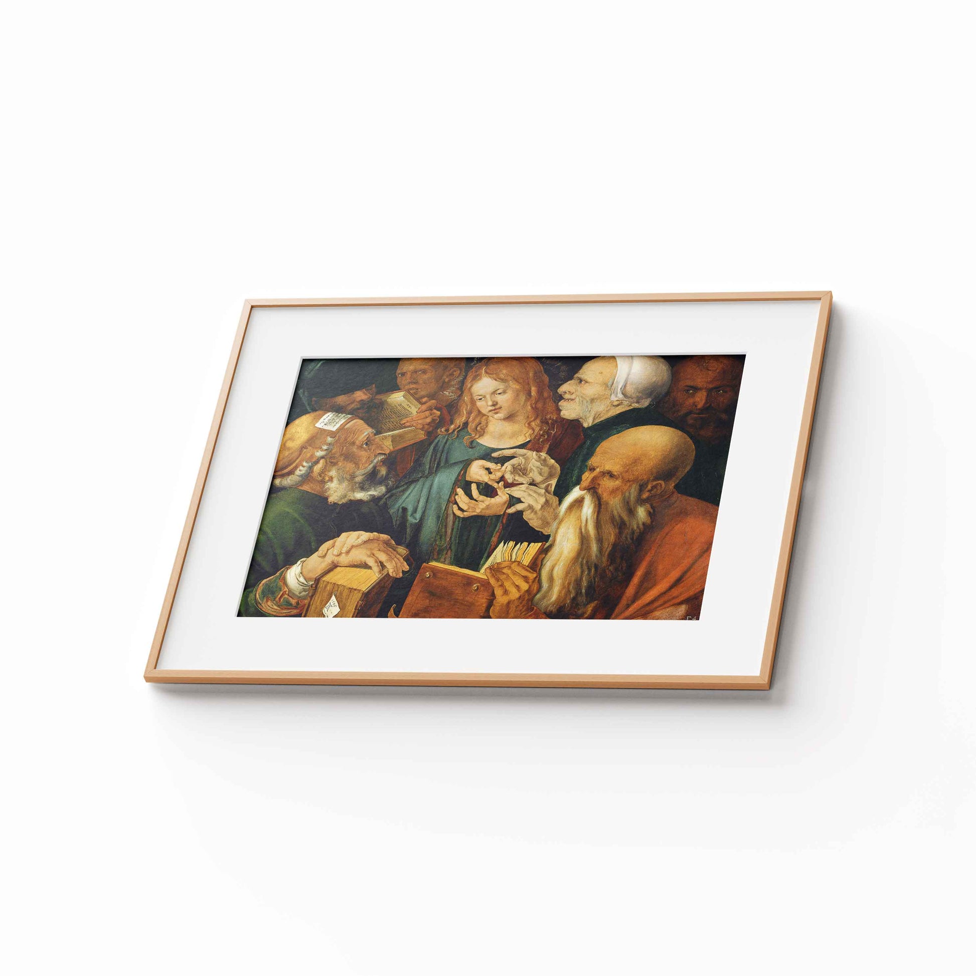 Albrecht Dürer - Jesus among the Doctors, 1506 - The Manify