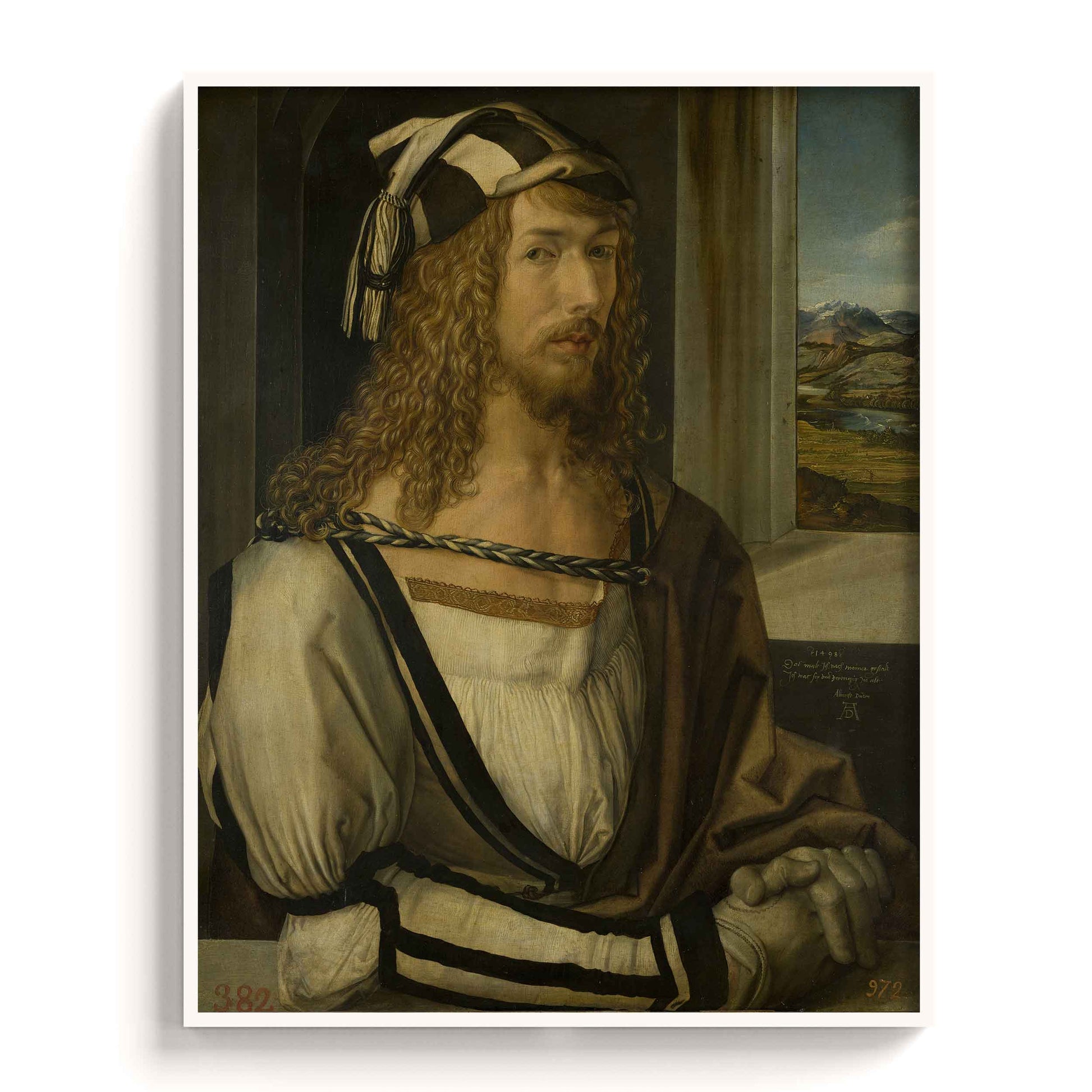 Albrecht Durer – Self-portrait, 1498 - The Manify
