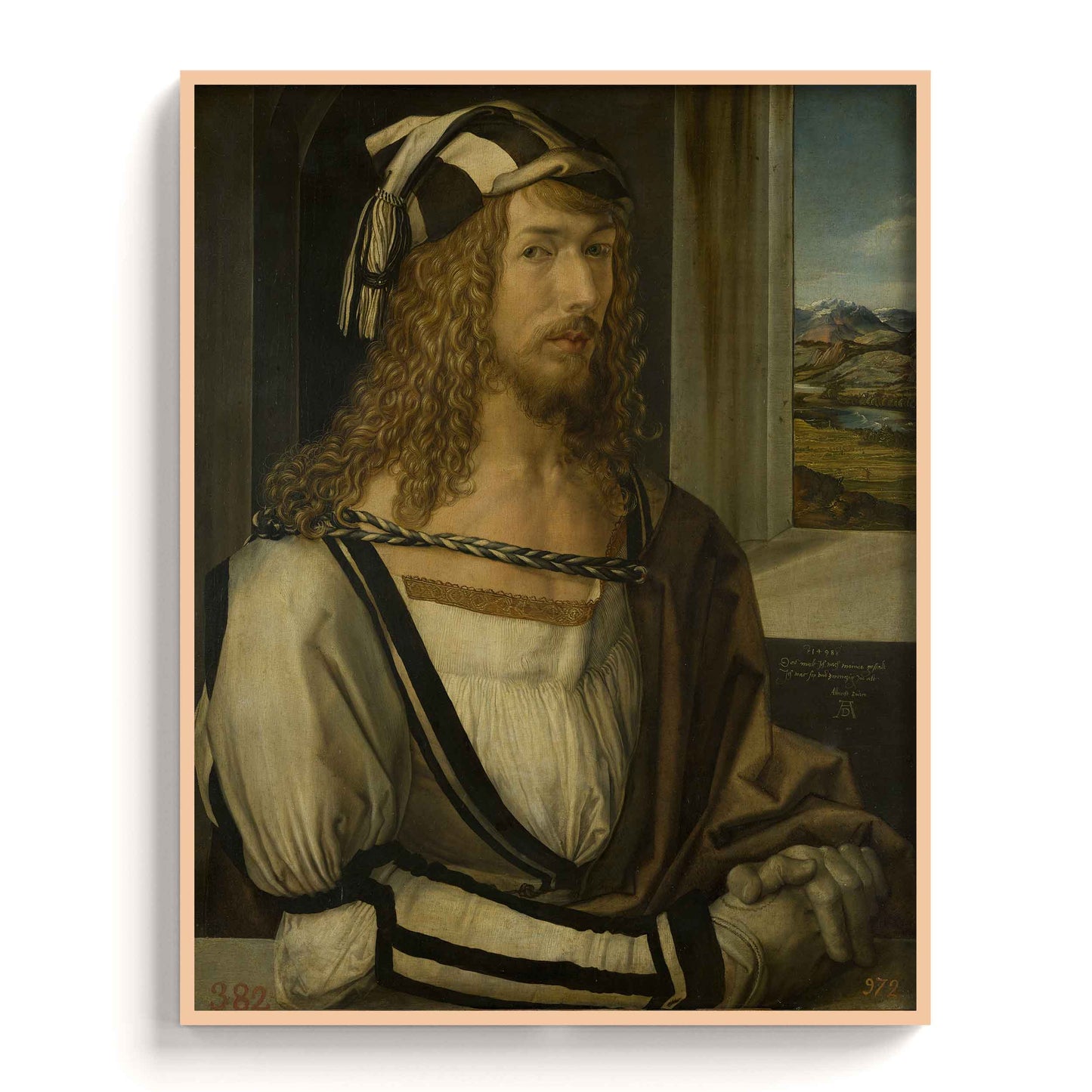 Albrecht Durer – Self-portrait, 1498 - The Manify
