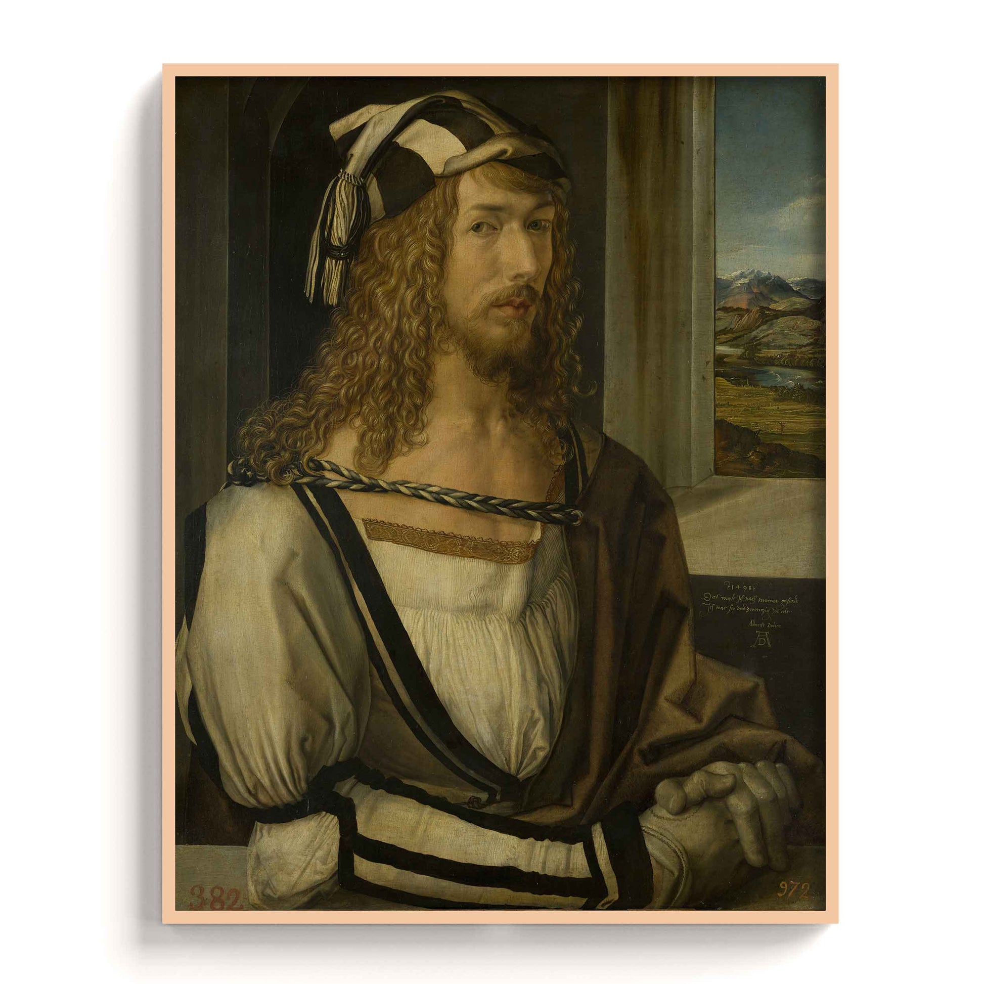 Albrecht Durer – Self-portrait, 1498 - The Manify
