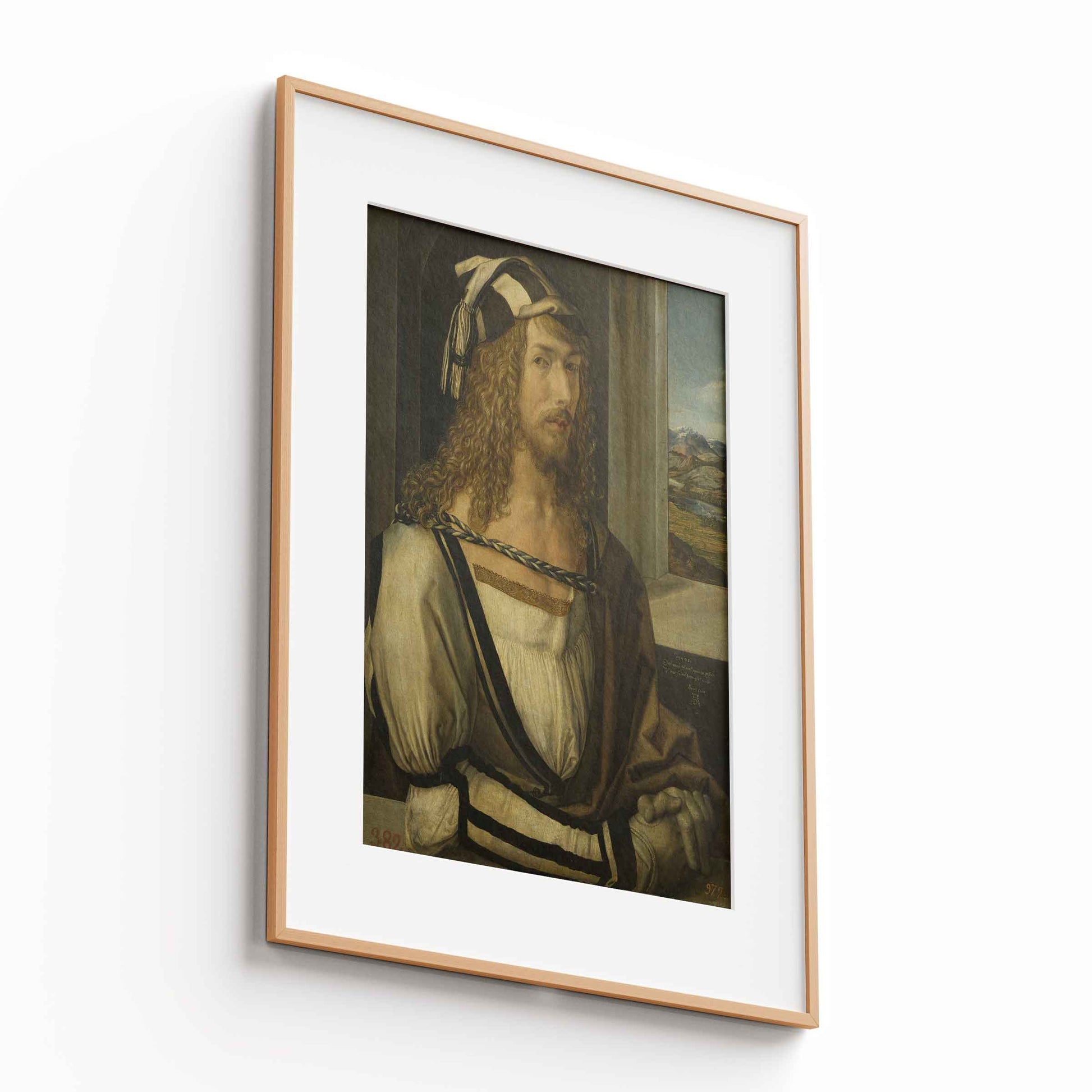 Albrecht Durer – Self-portrait, 1498 - The Manify