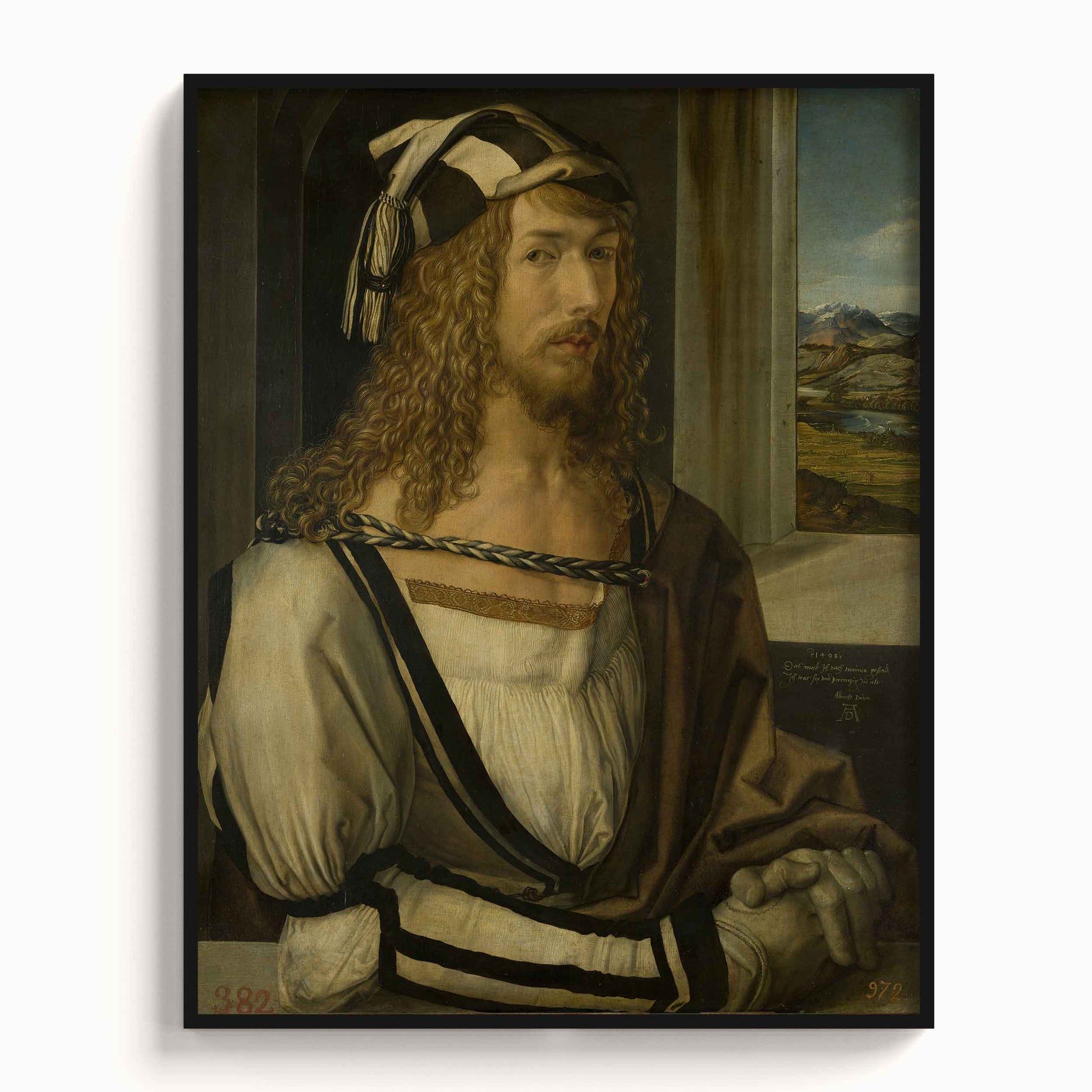 Albrecht Durer – Self-portrait, 1498 - The Manify