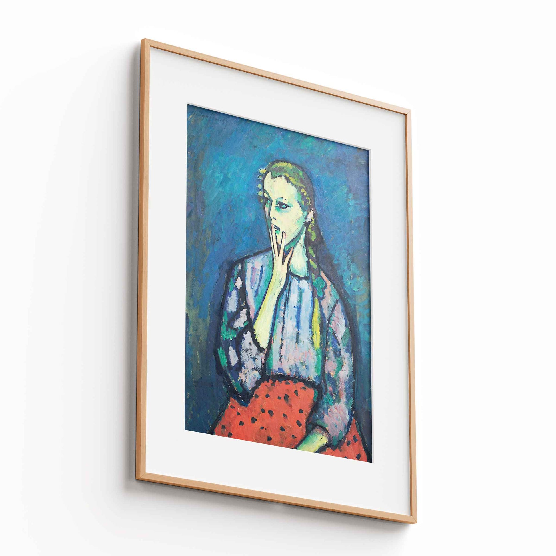 Alexej Jawlensky – Portrait of a girl, 1909 - The Manify