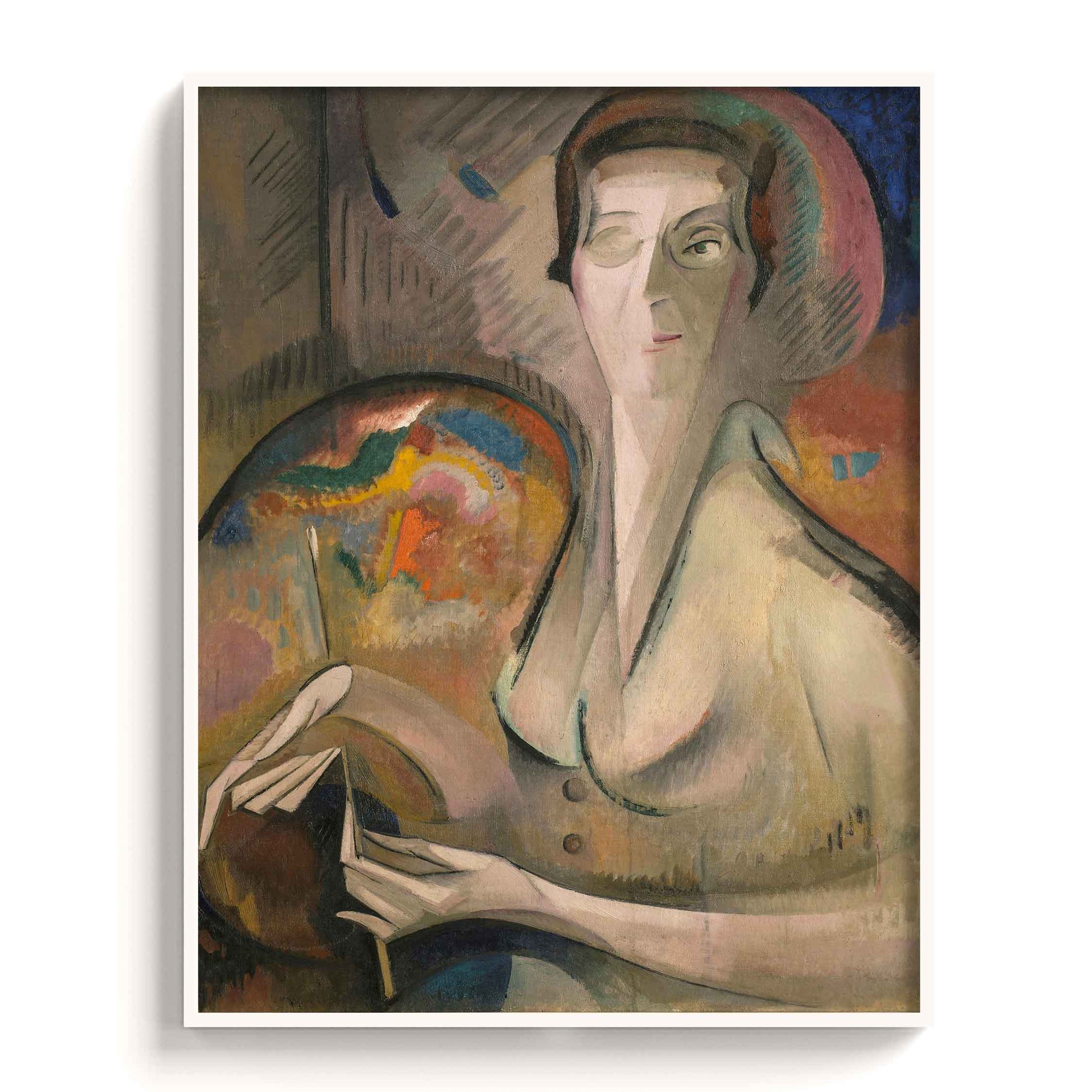 Alice Bailly – Self-portrait, 1917 - The Manify