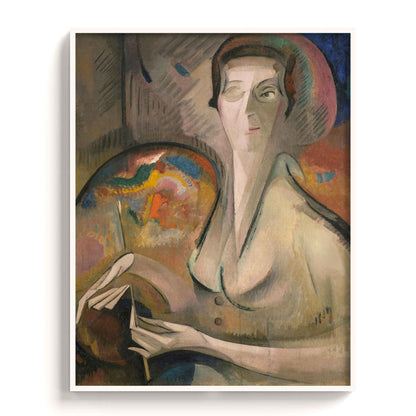 Alice Bailly – Self-portrait, 1917 - The Manify