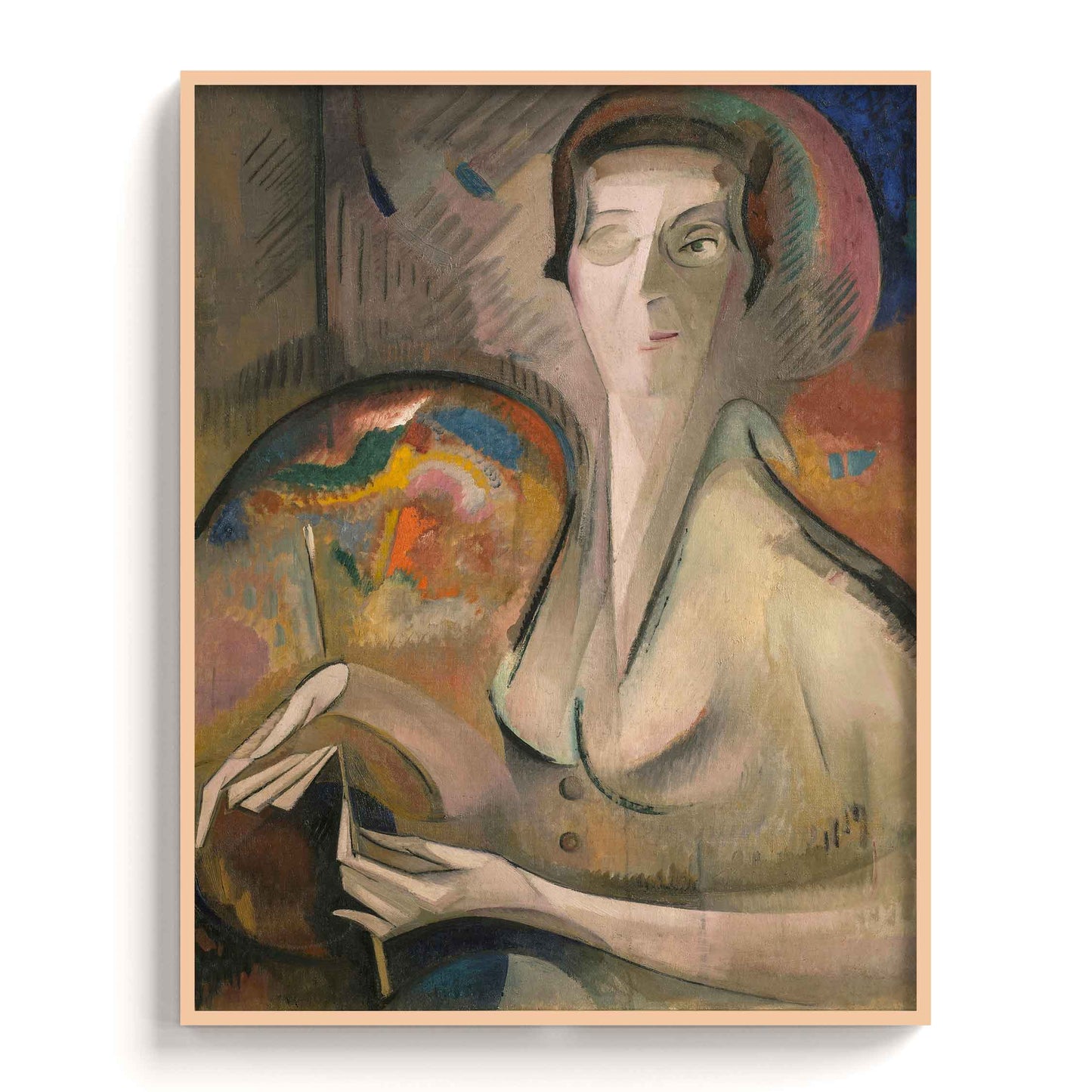 Alice Bailly – Self-portrait, 1917 - The Manify