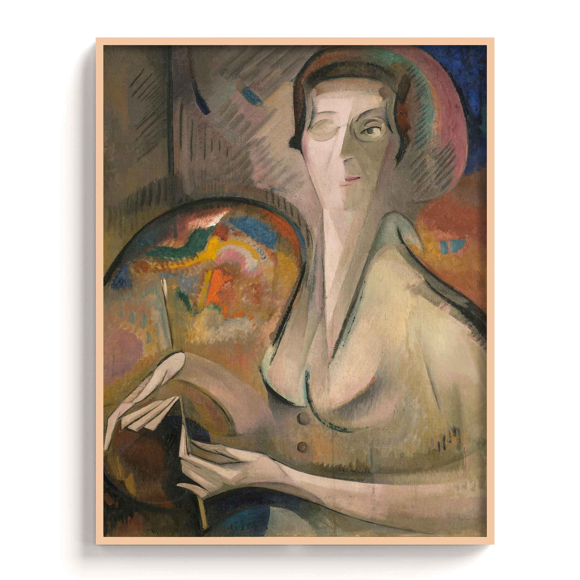 Alice Bailly – Self-portrait, 1917 - The Manify
