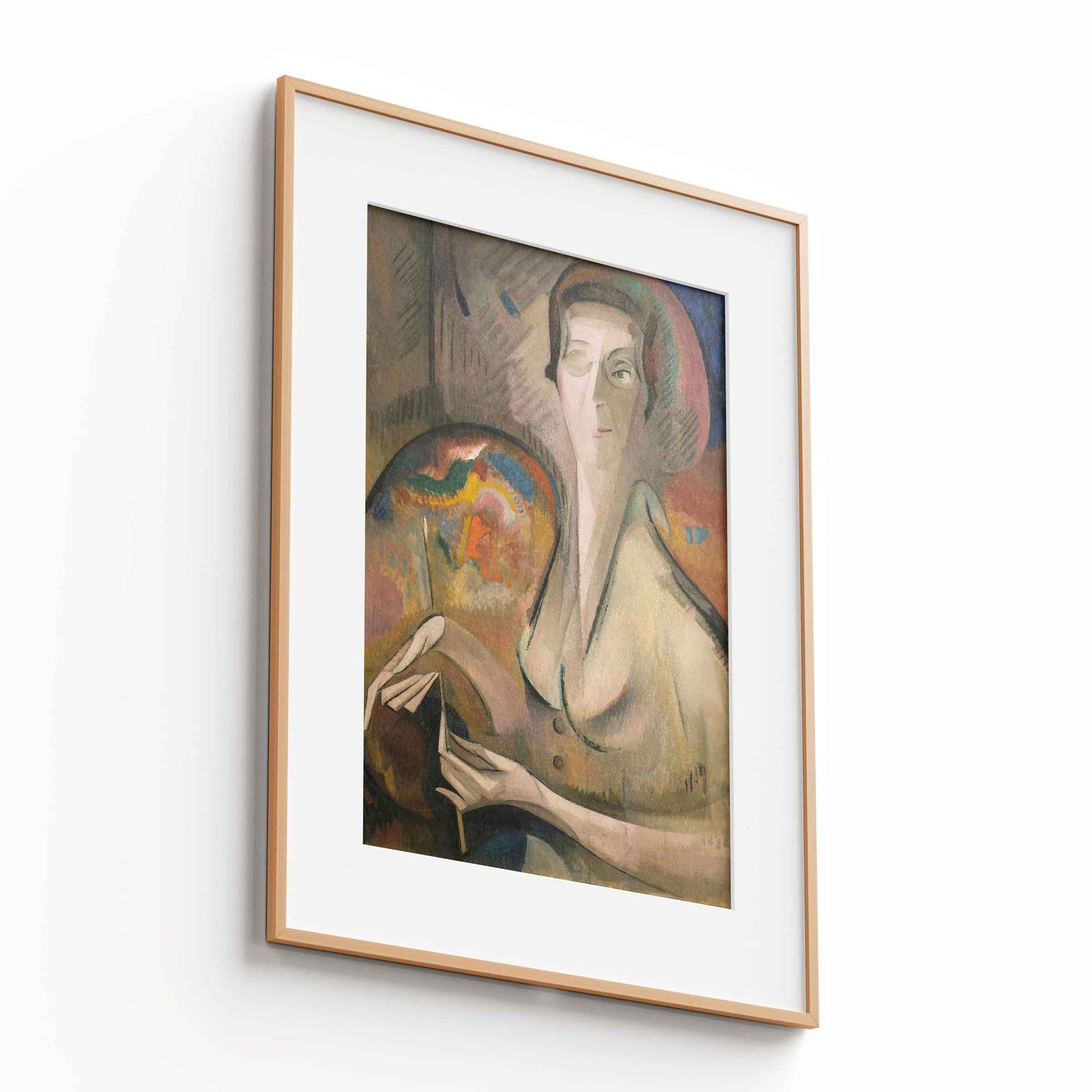 Alice Bailly – Self-portrait, 1917 - The Manify