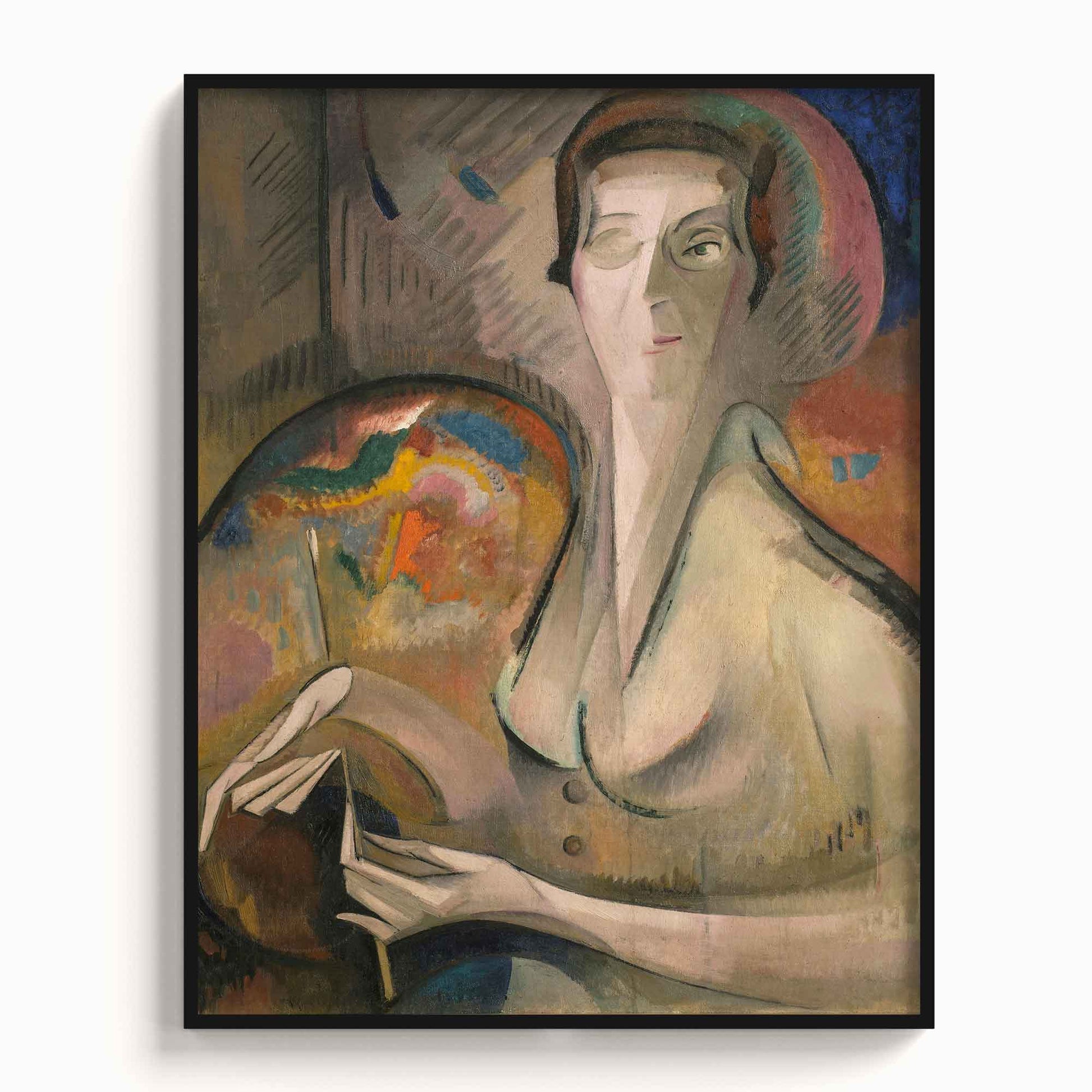 Alice Bailly – Self-portrait, 1917 - The Manify