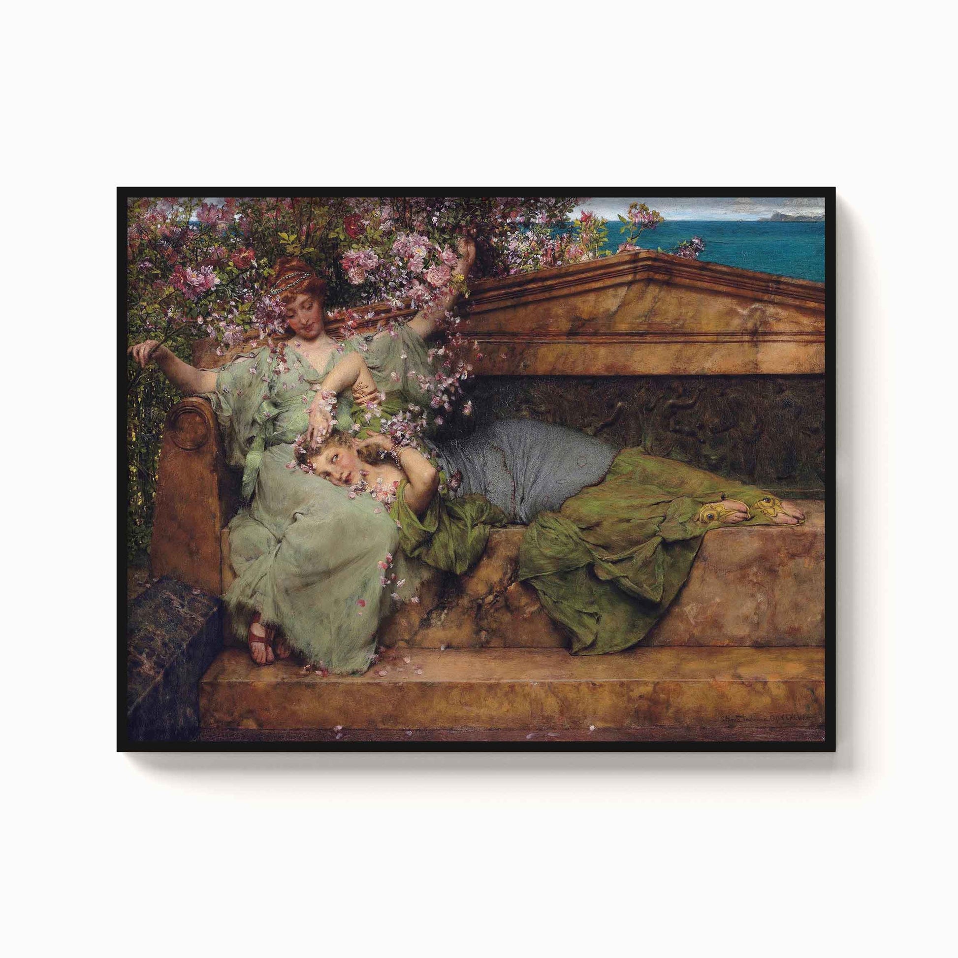 Alma Tadema - In a rose garden, 1890 - The Manify