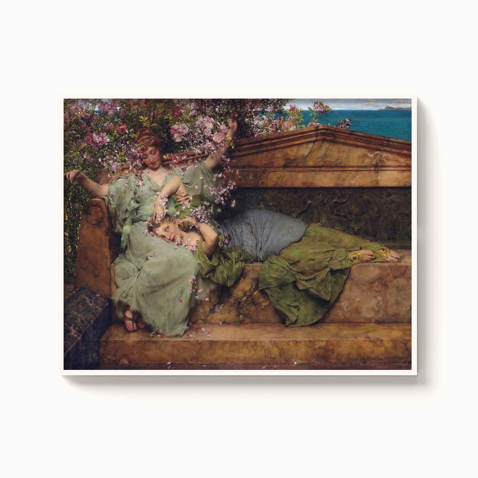 Alma Tadema - In a rose garden, 1890 - The Manify