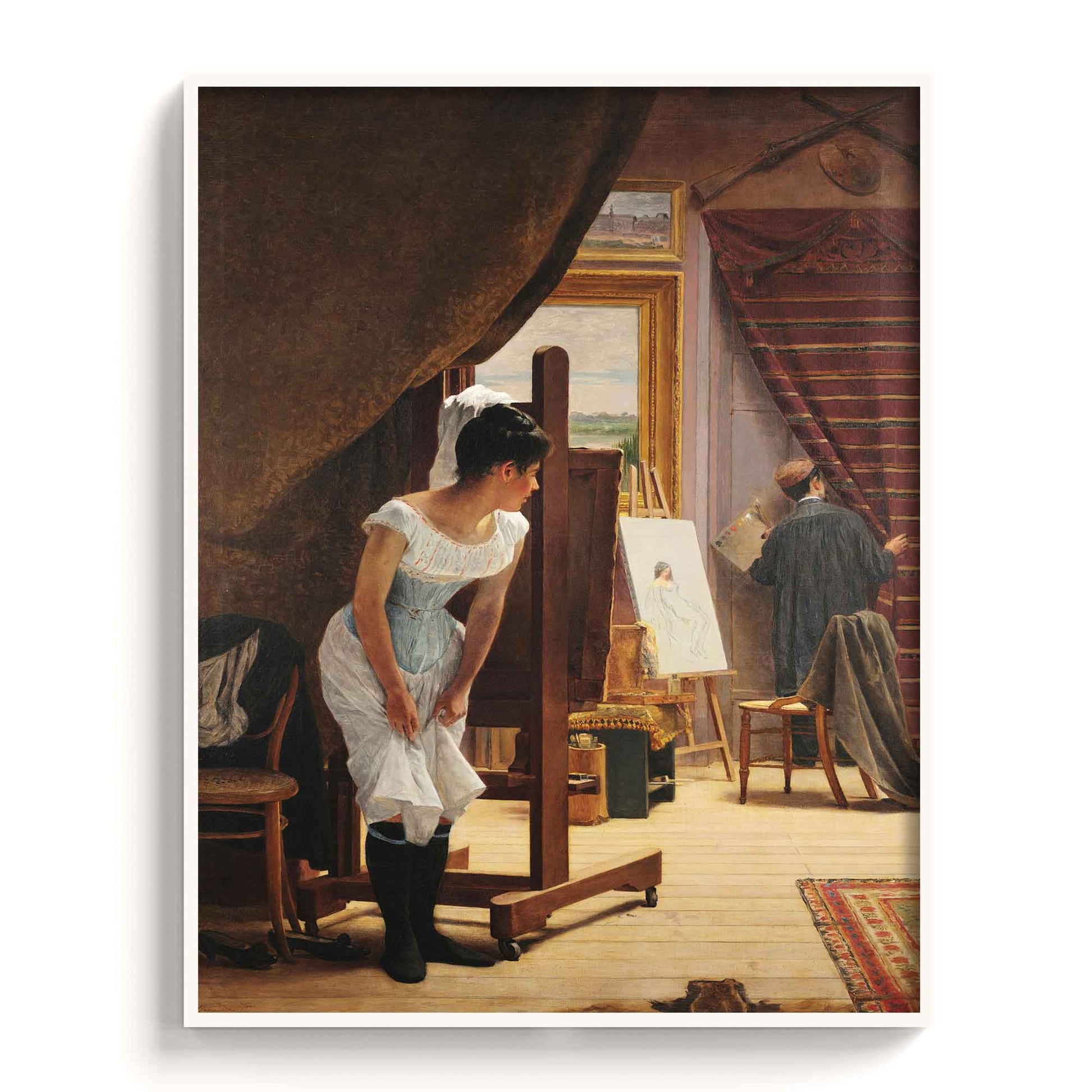 Almeida Junior - O Importuno, 1898 - The Manify