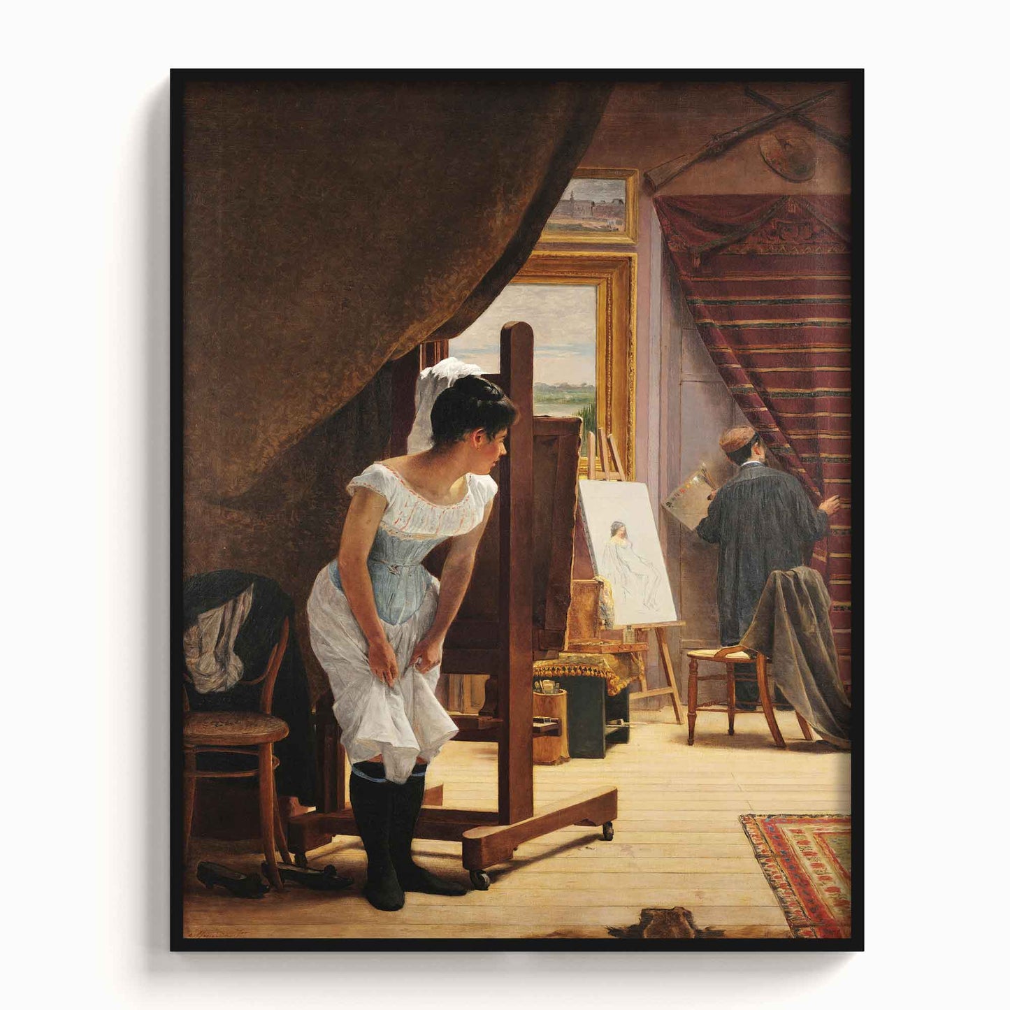 Almeida Junior - O Importuno, 1898 - The Manify