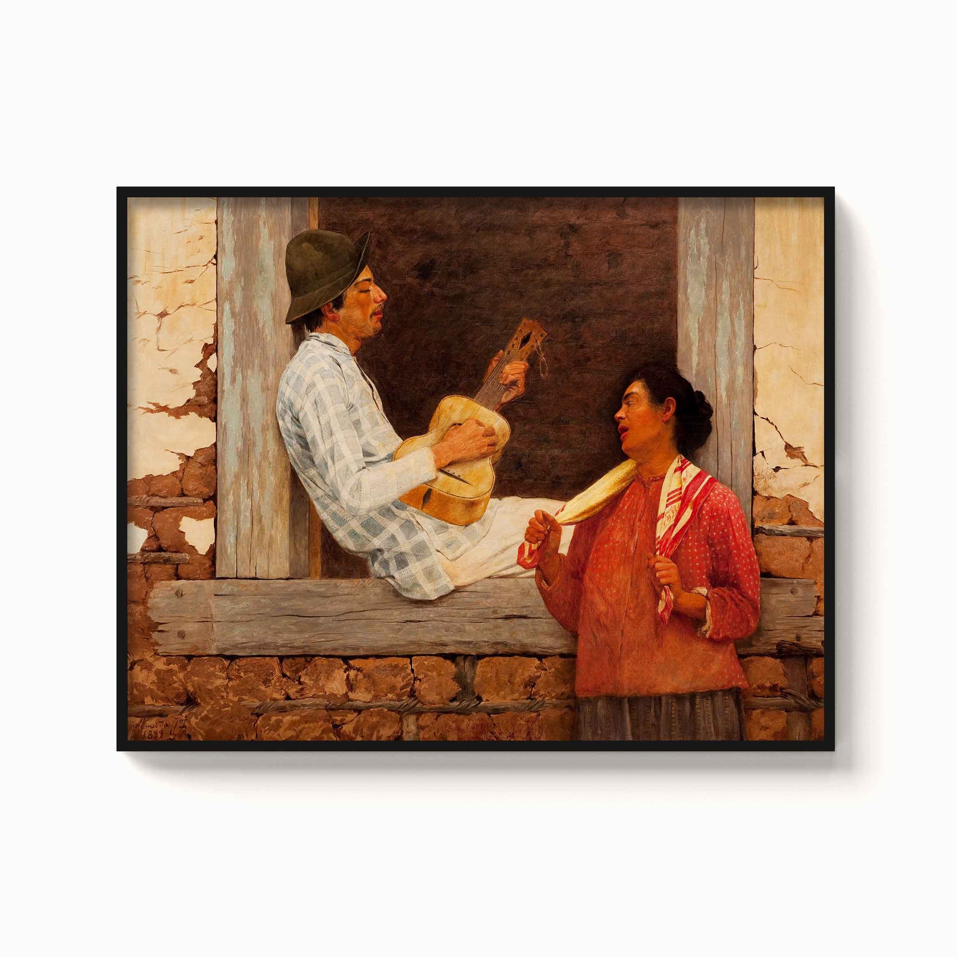 Almeida Junior - O Violeiro, 1899 - The Manify