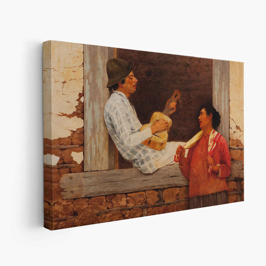Almeida Junior - O Violeiro, 1899 - The Manify