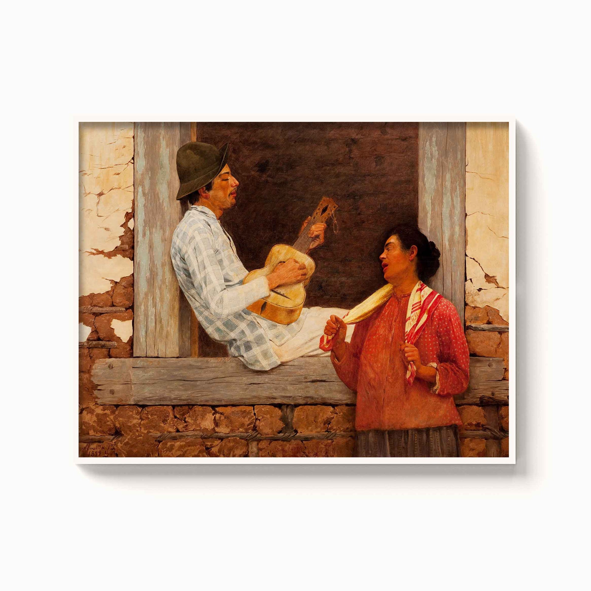 Almeida Junior - O Violeiro, 1899 - The Manify