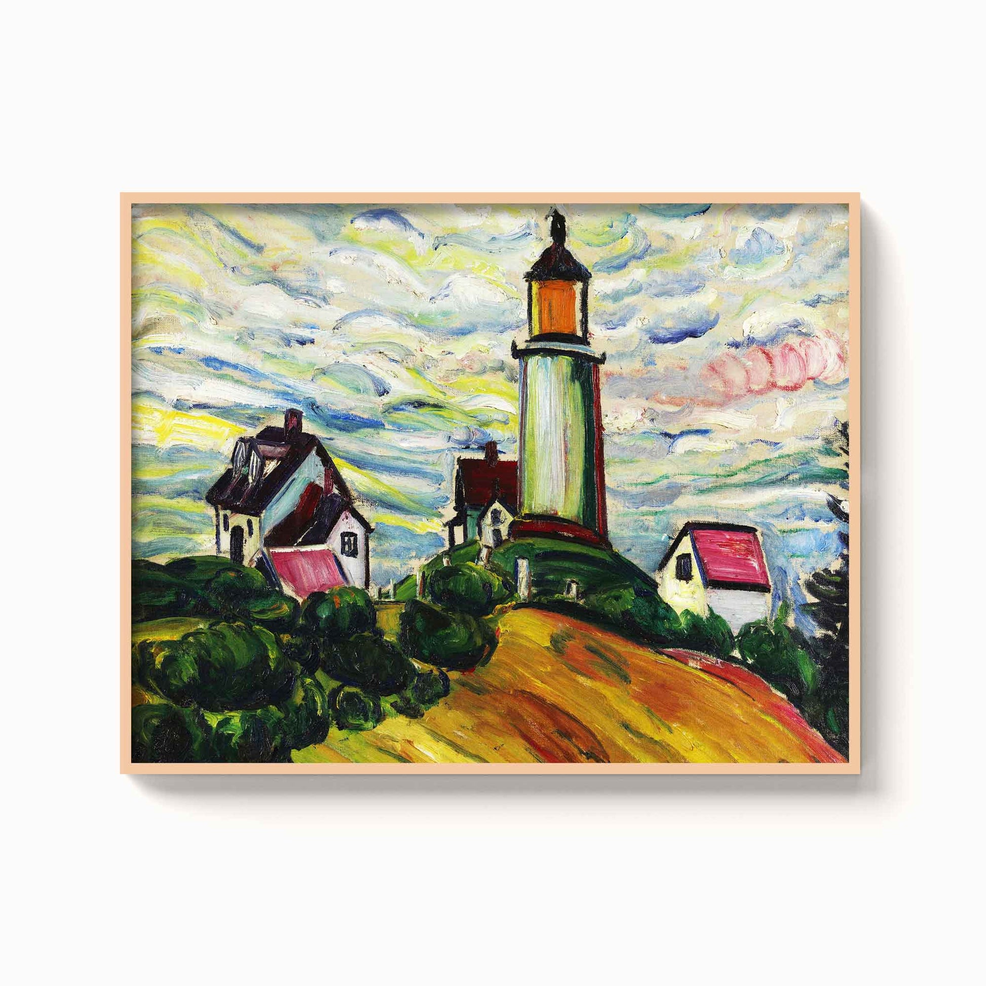 Anita Malfatti – O farol, 1915 - The Manify