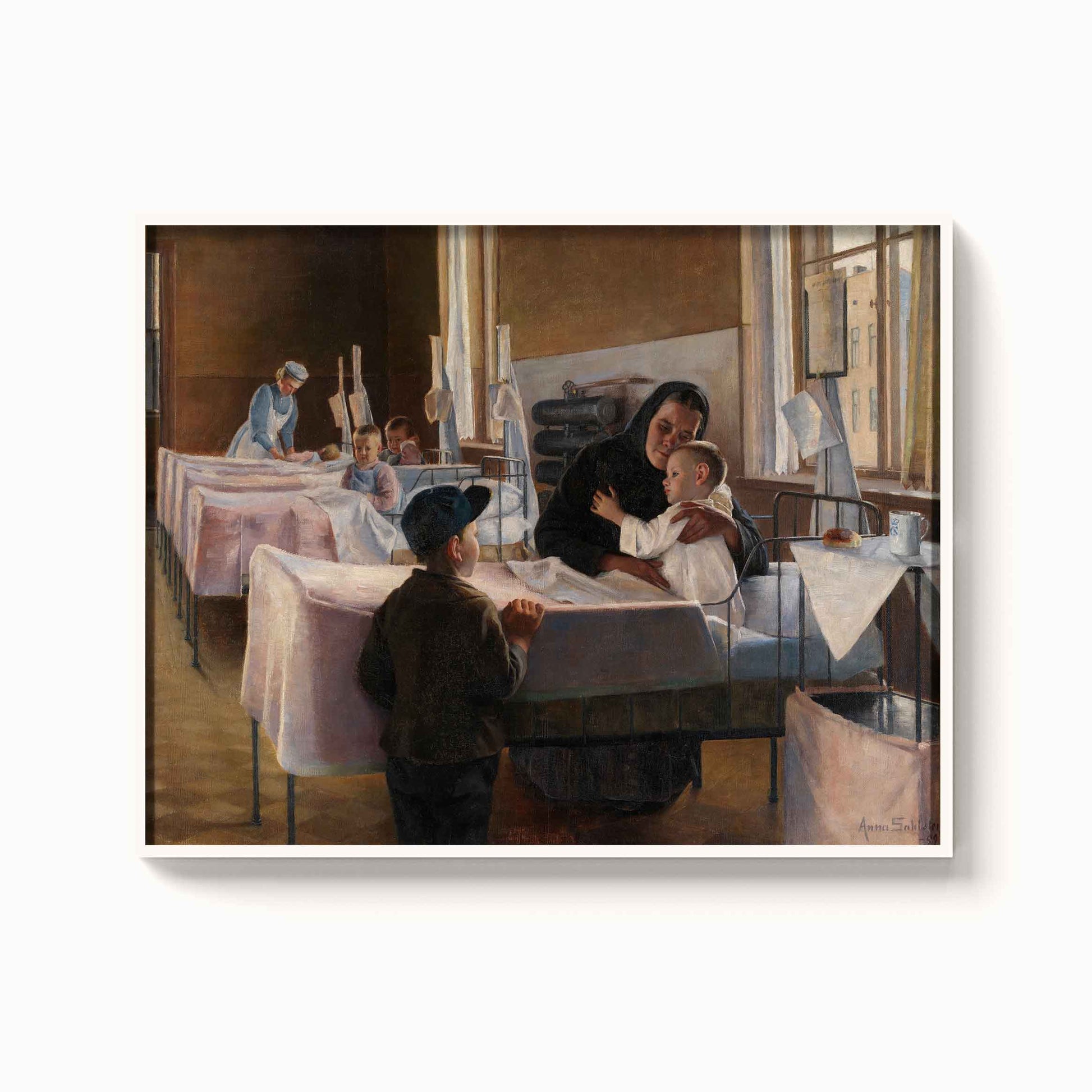 Anna Sahlstén – Surgery in hospital, ca. 1893 - The Manify