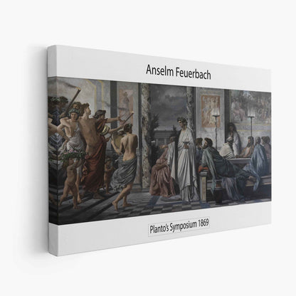 Anselm Feuerbach – Plato's symposium, 1869 - The Manify
