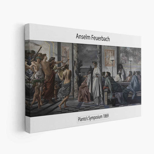 Anselm Feuerbach – Plato's symposium, 1869 - The Manify