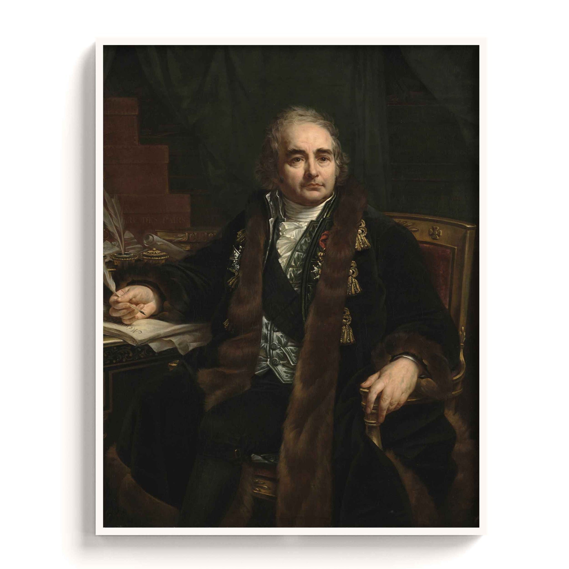 Antoine-Jean Gros - Count Jean-Antoine Chaptal, 1824 - The Manify