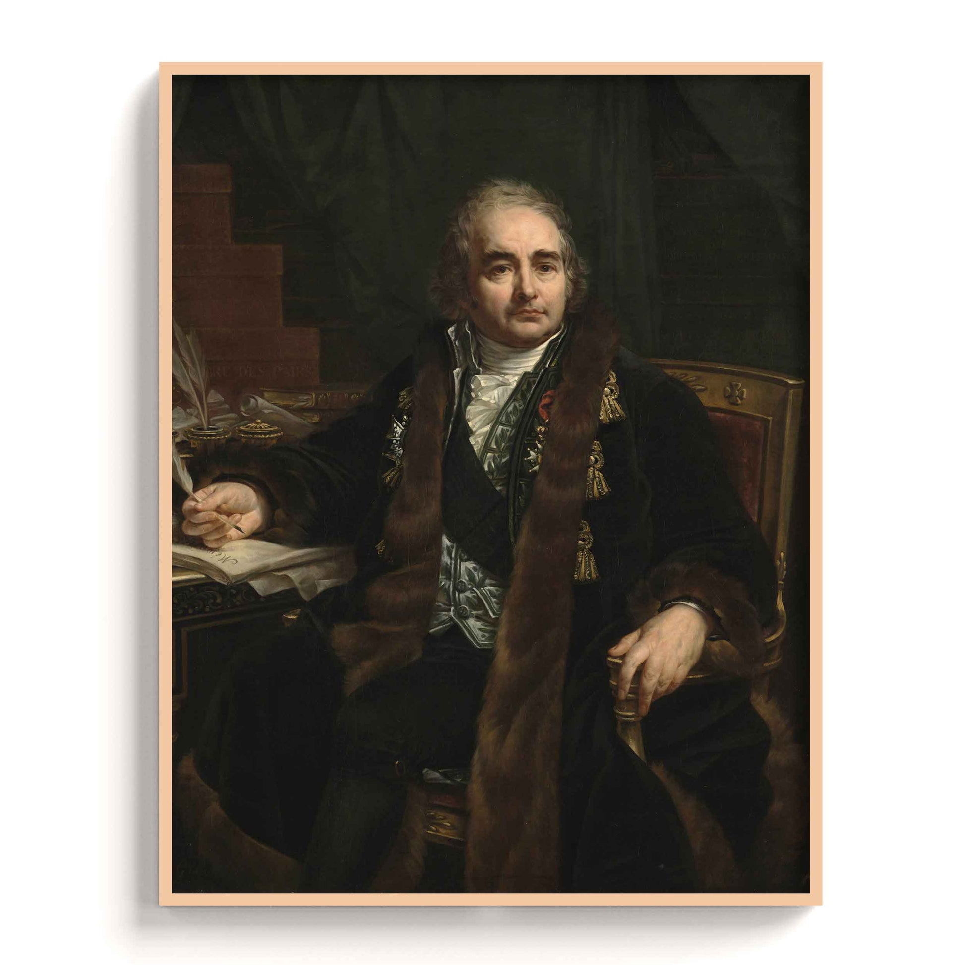Antoine-Jean Gros - Count Jean-Antoine Chaptal, 1824 - The Manify
