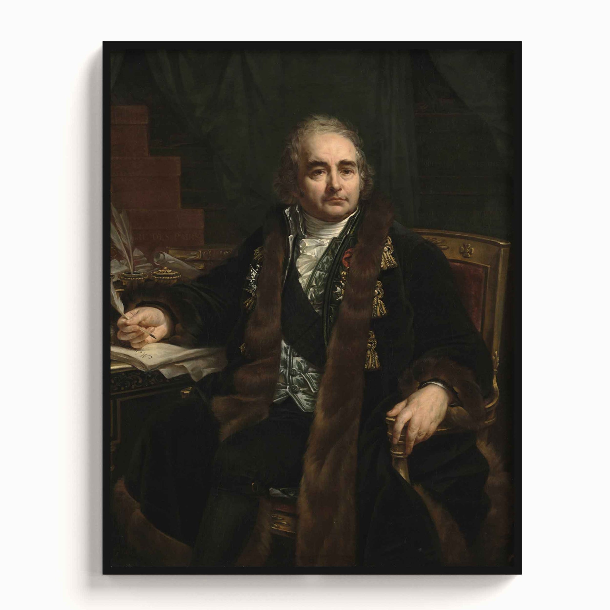 Antoine-Jean Gros - Count Jean-Antoine Chaptal, 1824 - The Manify