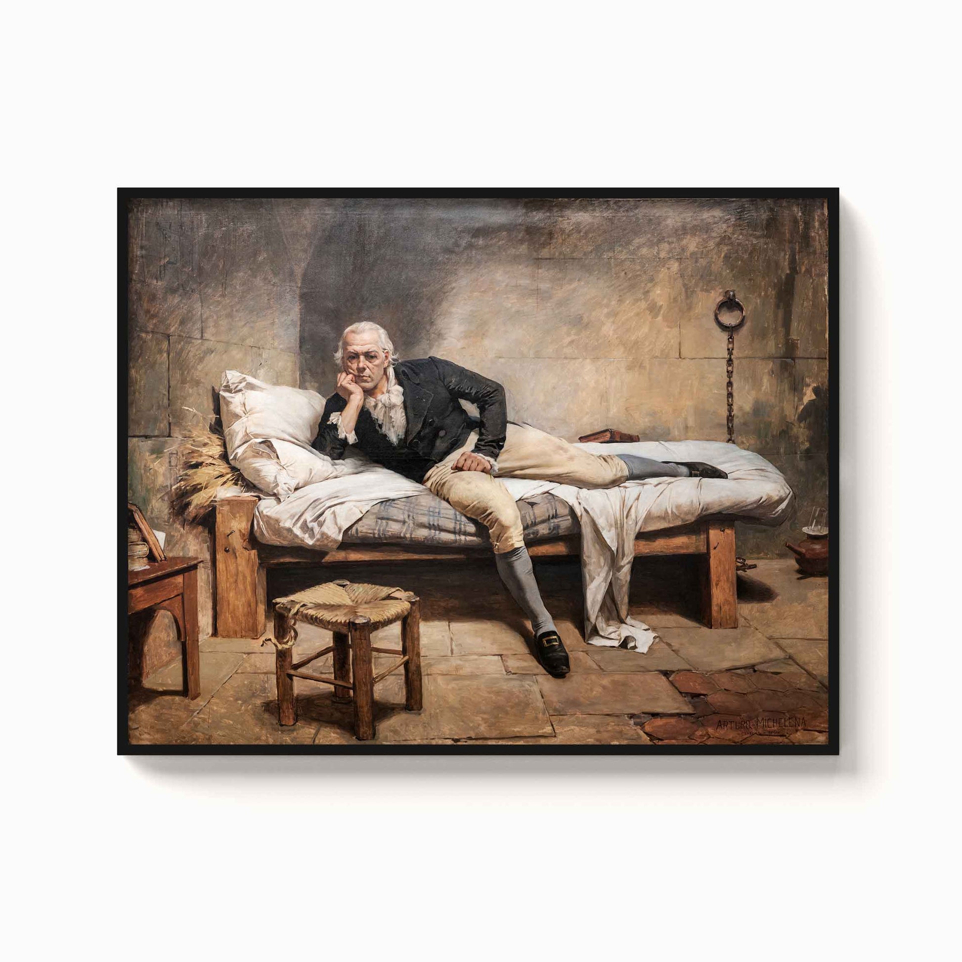 Arturo Michelena – Miranda en La Carraca, 1896 - The Manify