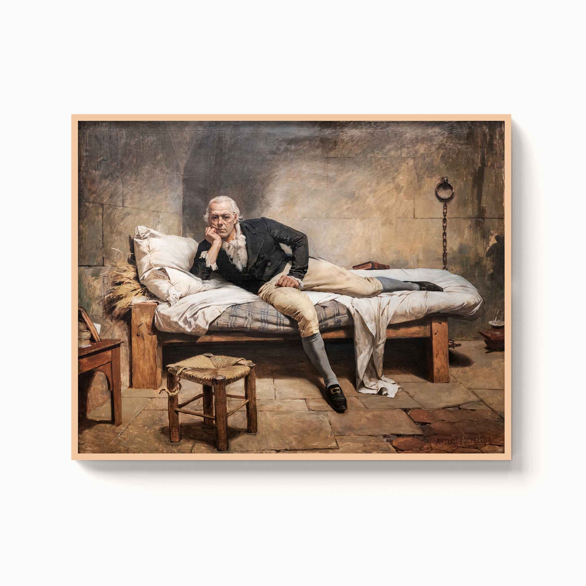 Arturo Michelena – Miranda en La Carraca, 1896 - The Manify