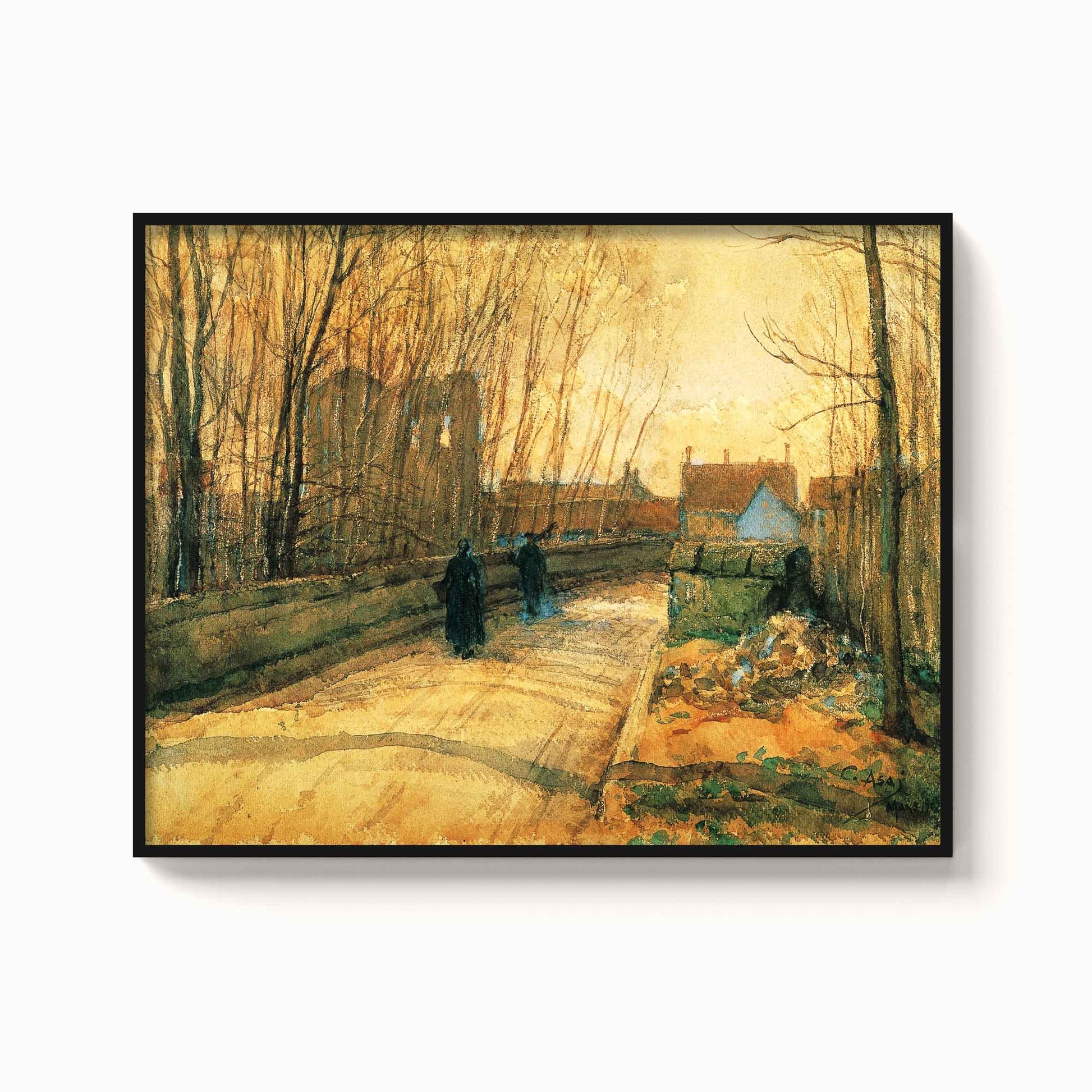 Asai Chū – Bridge in Grez-sur-Loing, 1902 - The Manify