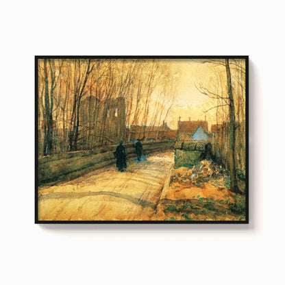 Asai Chū – Bridge in Grez-sur-Loing, 1902 - The Manify