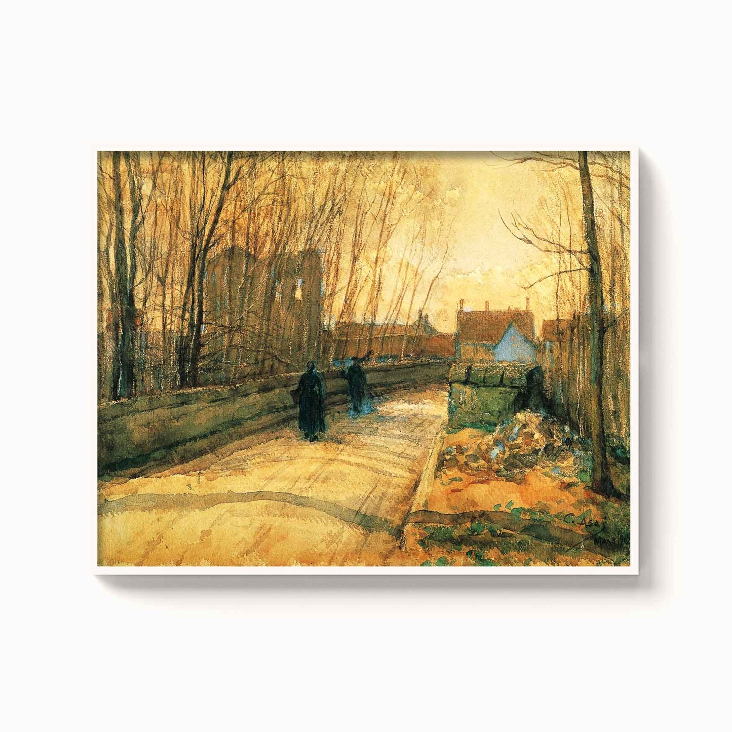 Asai Chū – Bridge in Grez-sur-Loing, 1902 - The Manify