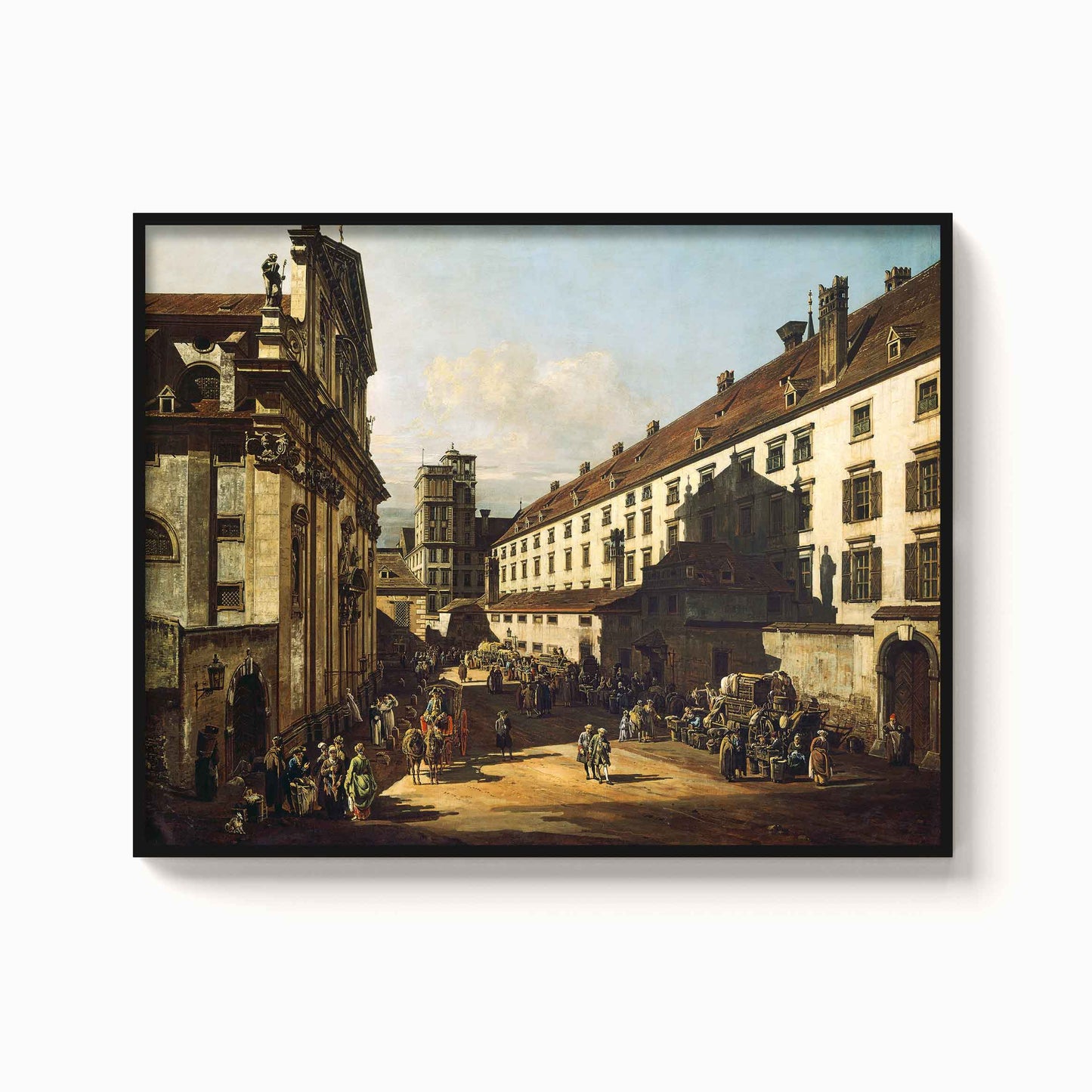 Bernardo Bellotto – Vienna, dominican church, c. 1759 - The Manify