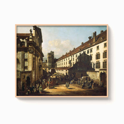 Bernardo Bellotto – Vienna, dominican church, c. 1759 - The Manify