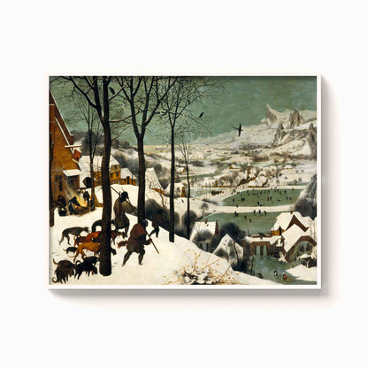 Bruegel – The hunters in the snow (winter), 1565 - The Manify